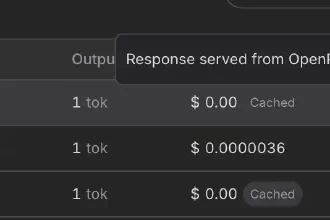 OpenRouter 响应缓存功能上线 测试与代理重试零成本